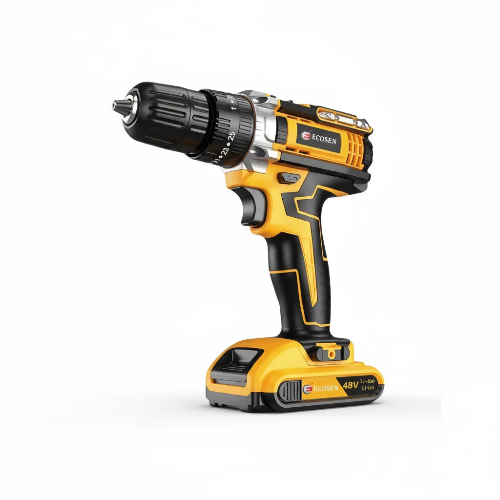 Furadeira e Parafusadeira de Impacto à Bateria 21V BIVOLT com Kit Brocas