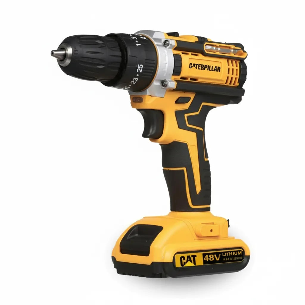 Parafusadeira Furadeira de Impacto 48v 2 Baterias Com Maleta e Acessórios Completo