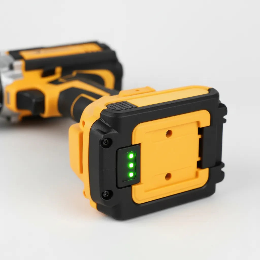 Parafusadeira e Furadeira 2 Baterias 21V Sem Fio Bivolt C/31 Peças 710W de Potência