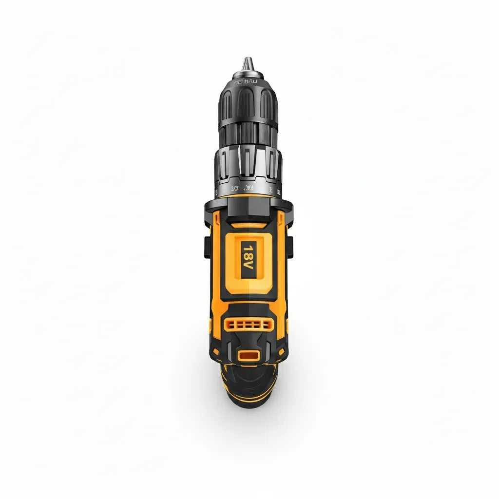 Parafusadeira Furadeira 18V 2 Baterias Com Maleta e Acessórios Completo