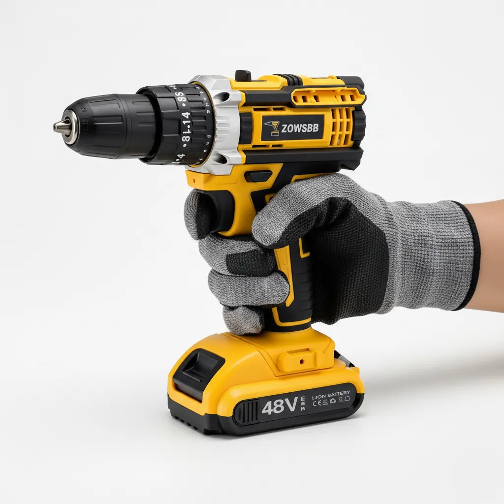 Parafusadeira 48V Alta Potência com 2 Baterias