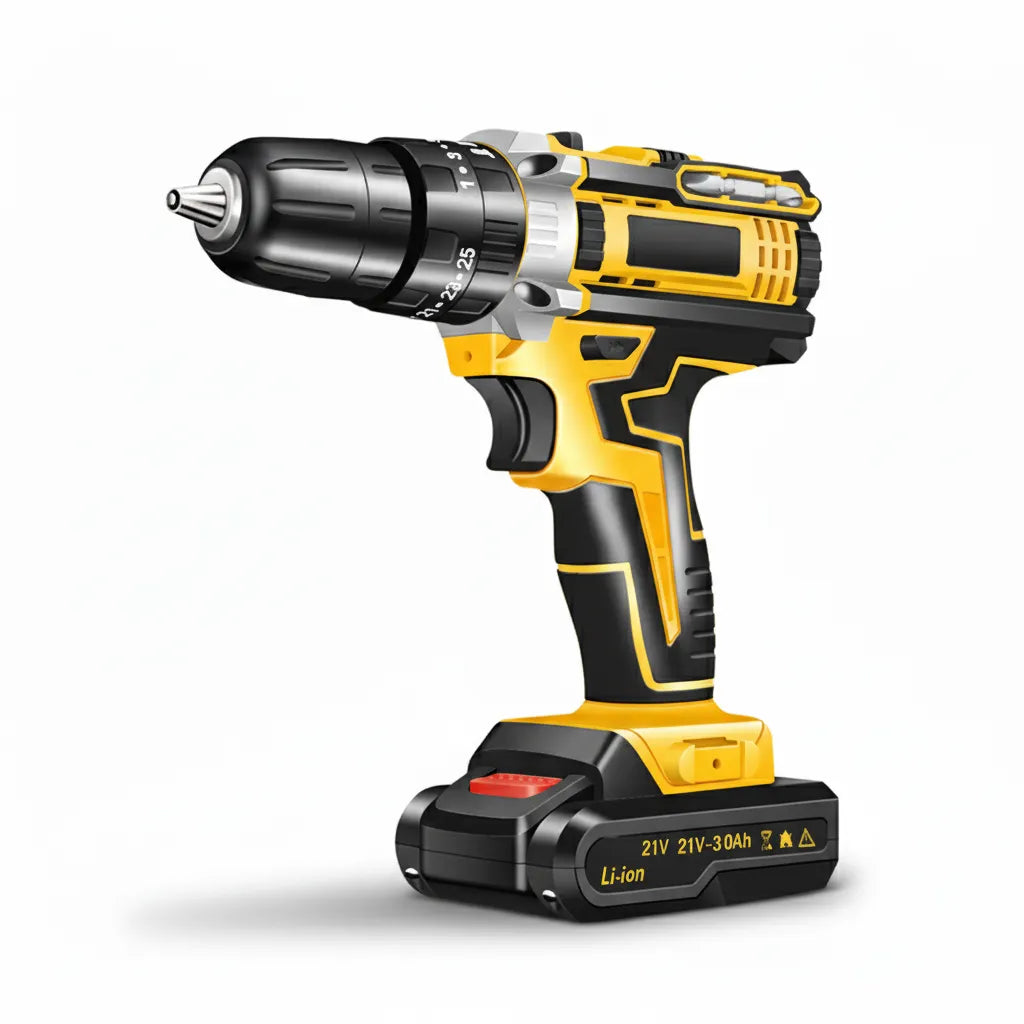 Parafusadeira Furadeira 48V 2 Baterias Com Maleta e Acessórios Completo