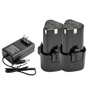 Parafusadeira Furadeira Sem Fio Impacto 12V 2 Baterias e Acessórios Completo