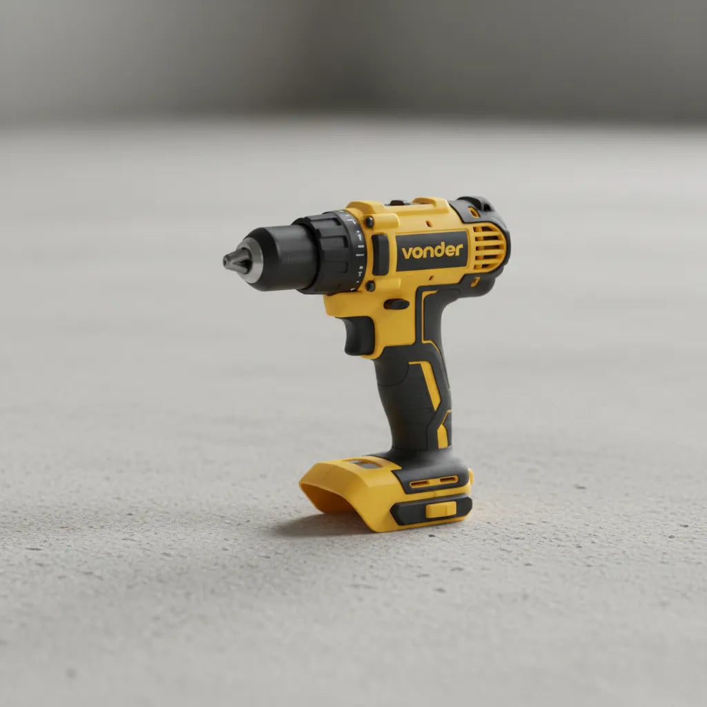 Parafusadeira Furadeira Profissional 12V PFV120 Bivolt + Broca Bits Maleta