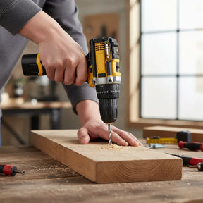 Parafusadeira Furadeira a Bateria 12V Profissional Com bateria