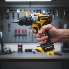 Parafusadeira e Furadeira 2 Baterias 21V Sem Fio Bivolt C/31 Peças 710W de Potência