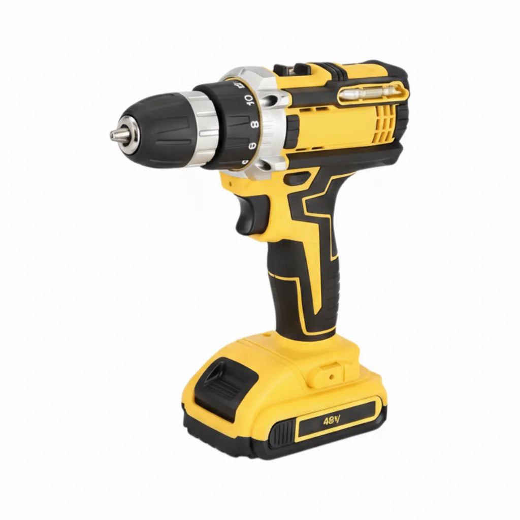 Parafusadeira Furadeira Com Maleta e Acessórios Completo 48V