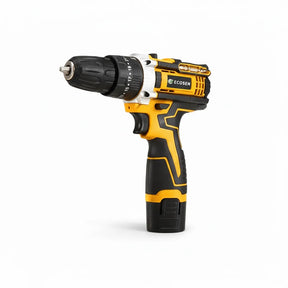 Parafusadeira Furadeira Sem Fio Impacto 12V 2 Baterias e Acessórios Completo