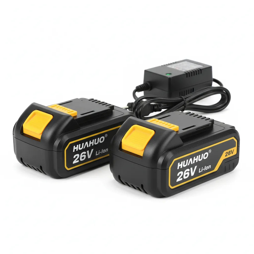 Furadeira Parafusadeira 26V 2 Baterias Sem Fio de Impacto com Maleta Completo