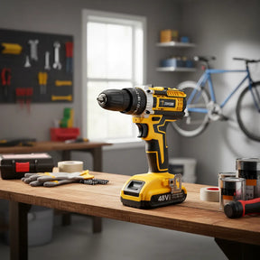 Parafusadeira 48V Alta Potência com 2 Baterias