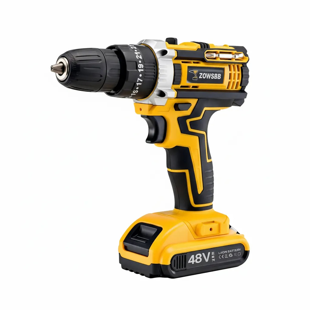 Parafusadeira 48V Alta Potência com 2 Baterias