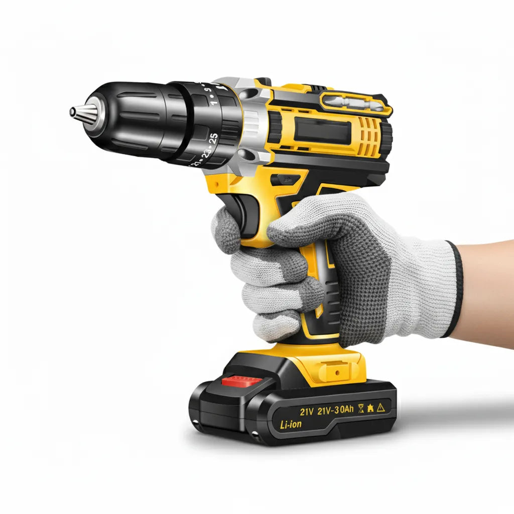 Parafusadeira Furadeira 48V 2 Baterias Com Maleta e Acessórios Completo