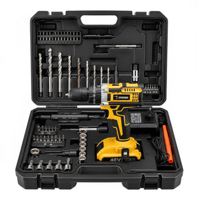 Parafusadeira 48V Alta Potência com 2 Baterias