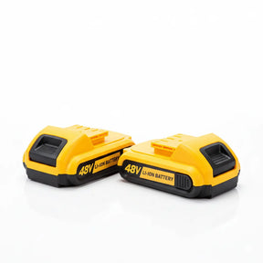 Furadeira Parafusadeira Impacto 48V Mais Completa Sem Fio Portátil 2 Baterias Base Carregadora